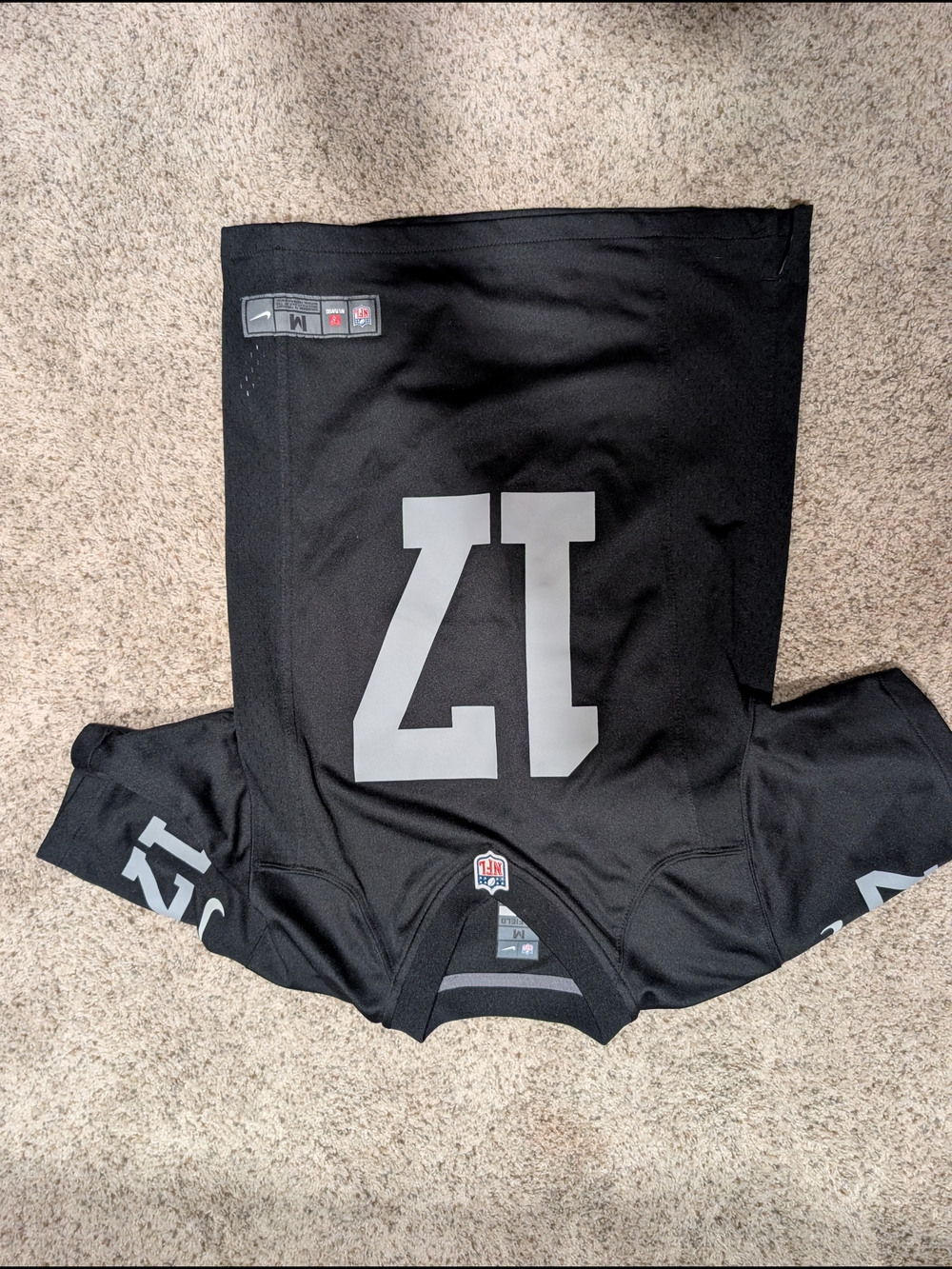 Youth Official NFL Raiders #17 Devonte Adams Jersey